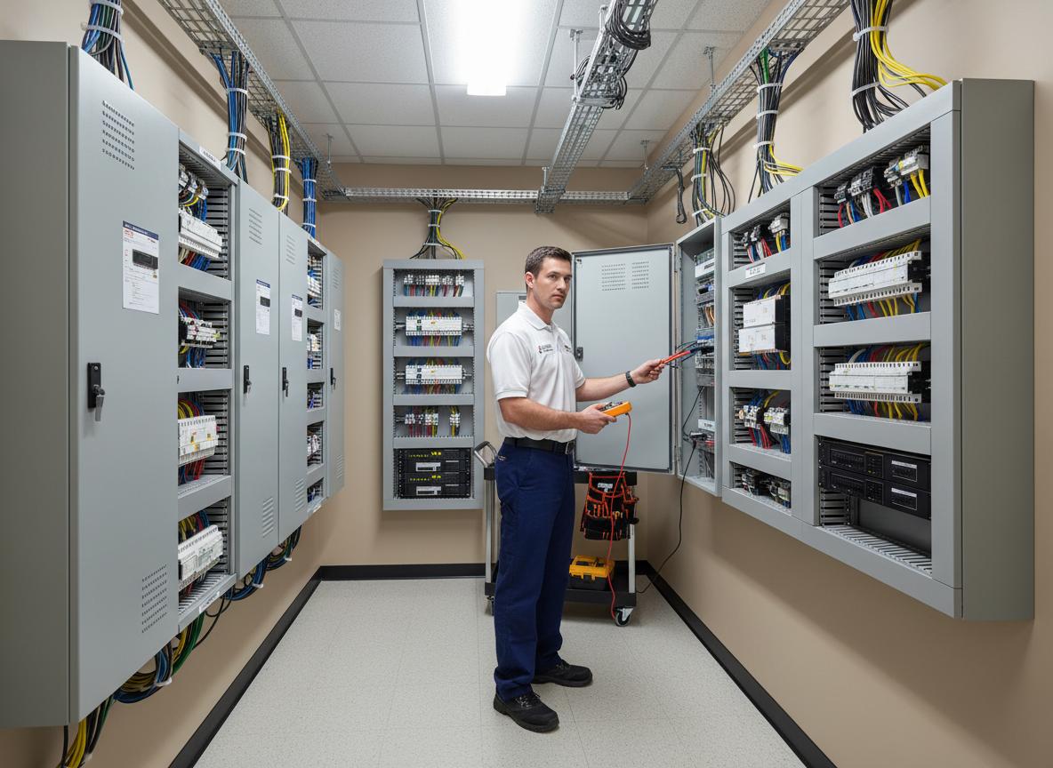 Commercial electrical service